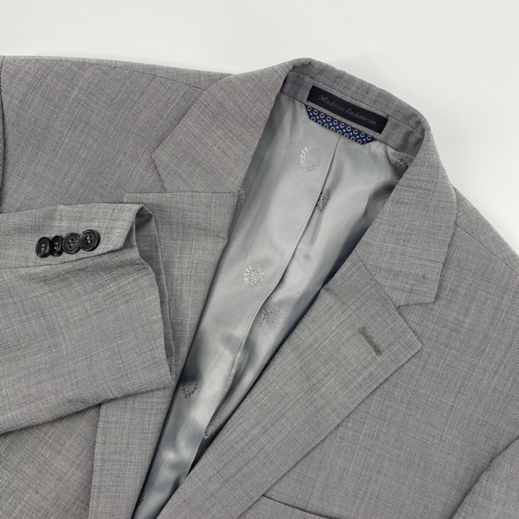 Lauren Ralph Lauren LRL Blazer Mens 40S Gray Wool Blend Sport Coat Business